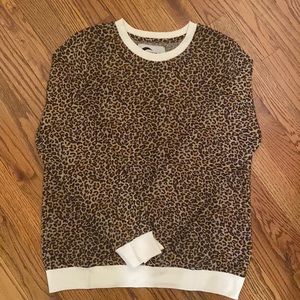 Zyia Active leopard print top
